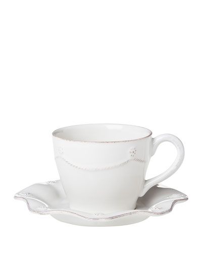 Berry & Thread White Tea/Coffee Cup | Neiman Marcus