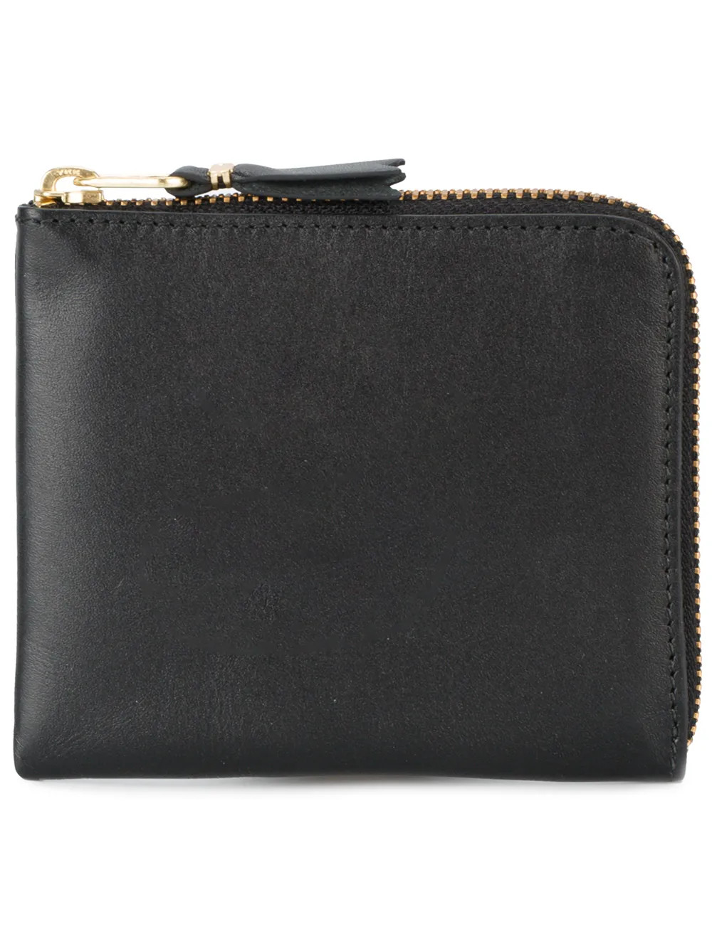 Comme Des Garçons Wallet zip-around Leather Wallet | Black | FARFETCH CA | Farfetch Global