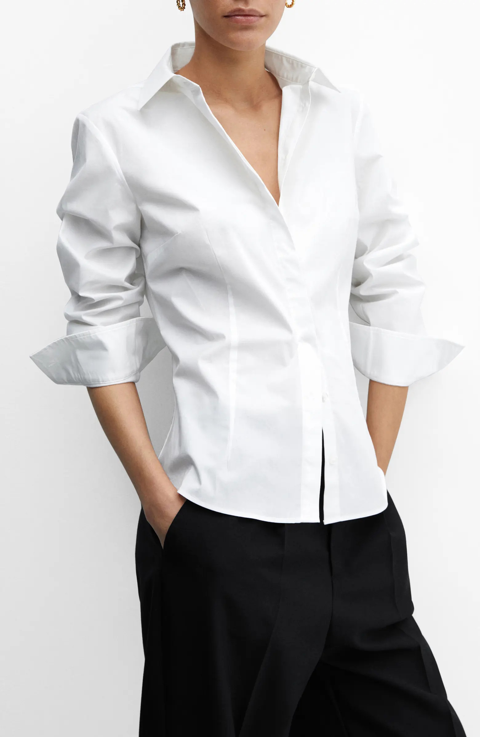 Fitted Button-Up Shirt | Nordstrom