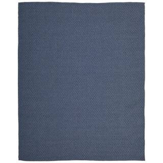 8 ft. x 10 ft. Blue Abstract Area Rug | The Home Depot
