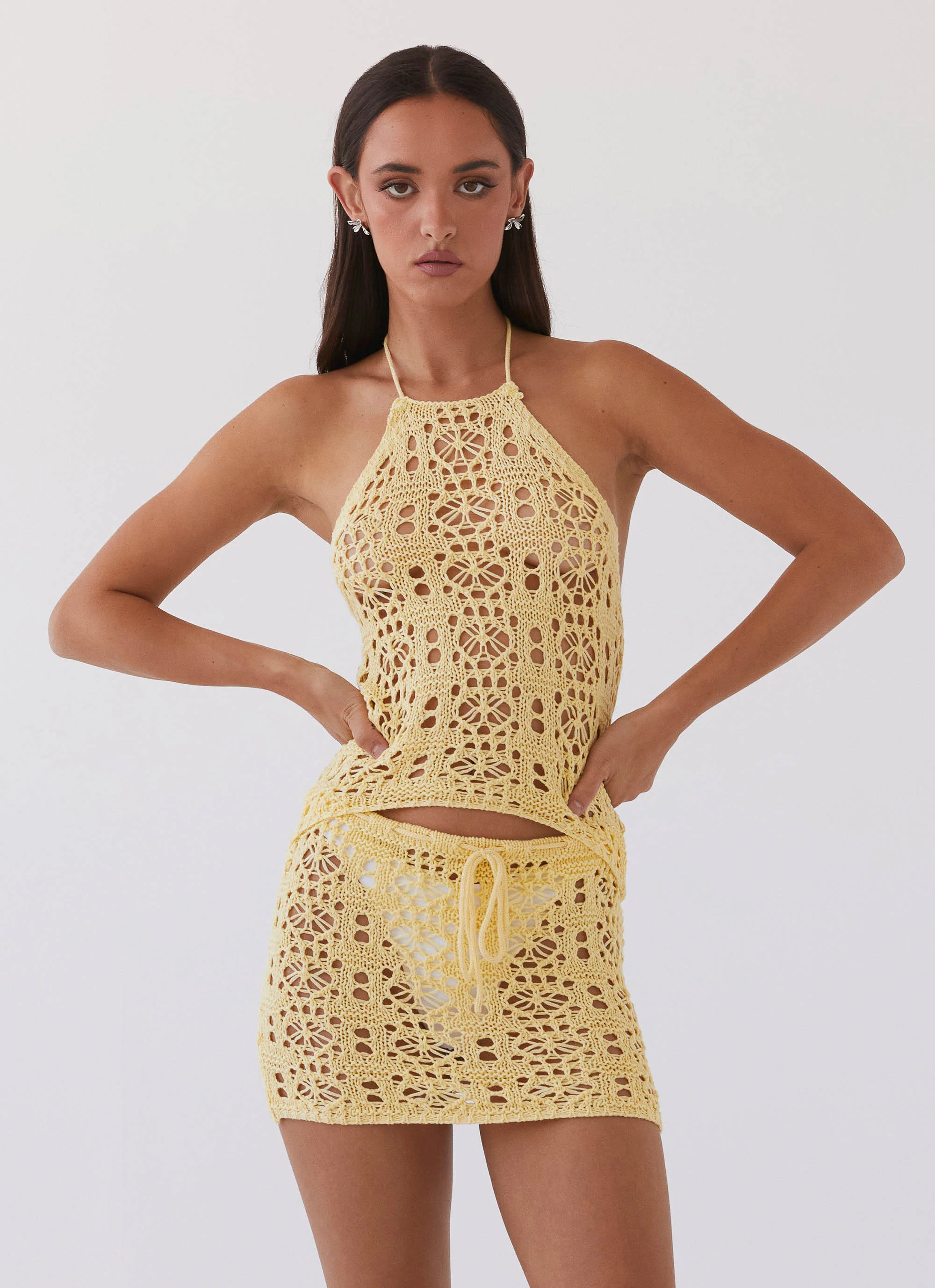 Free Mind Crochet Top - Marigold | Peppermayo (Global)