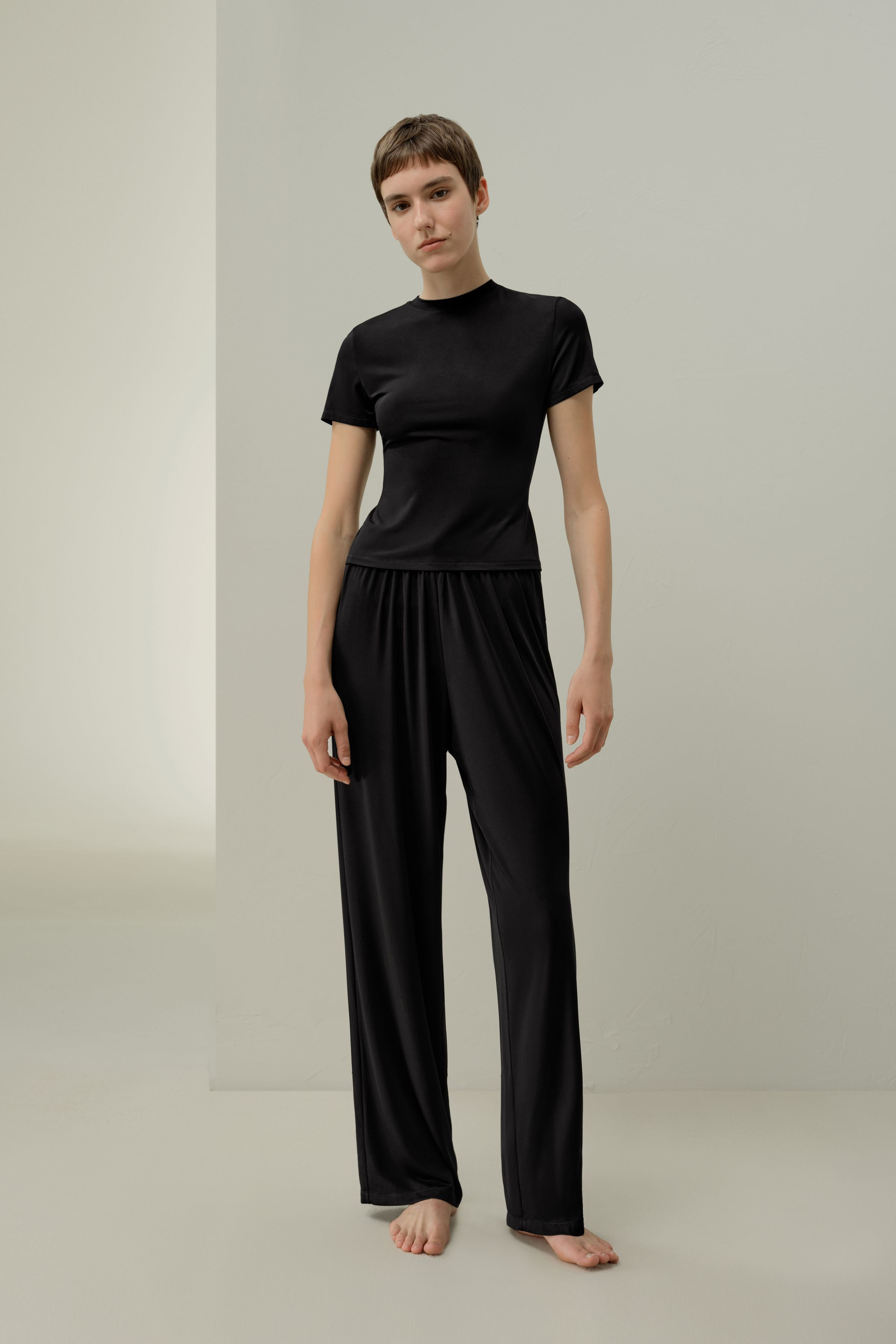 Silk Breeze Jersey Lounge Set | LilySilk