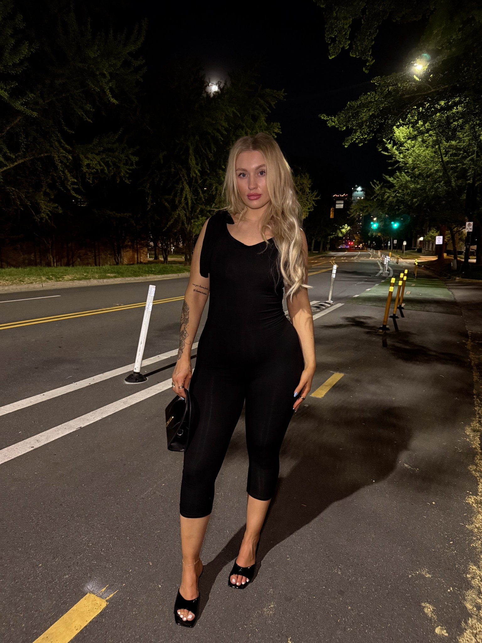 Jumpsuits is FashionNova 🖤 

#LTKTall #LTKootd