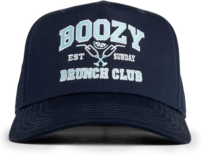 Visibly Toxic Boozy Brunch Club Hat, Funny Hat, Party Hat, Bachelorette Party, Funny Gifts, Baseb... | Amazon (US)