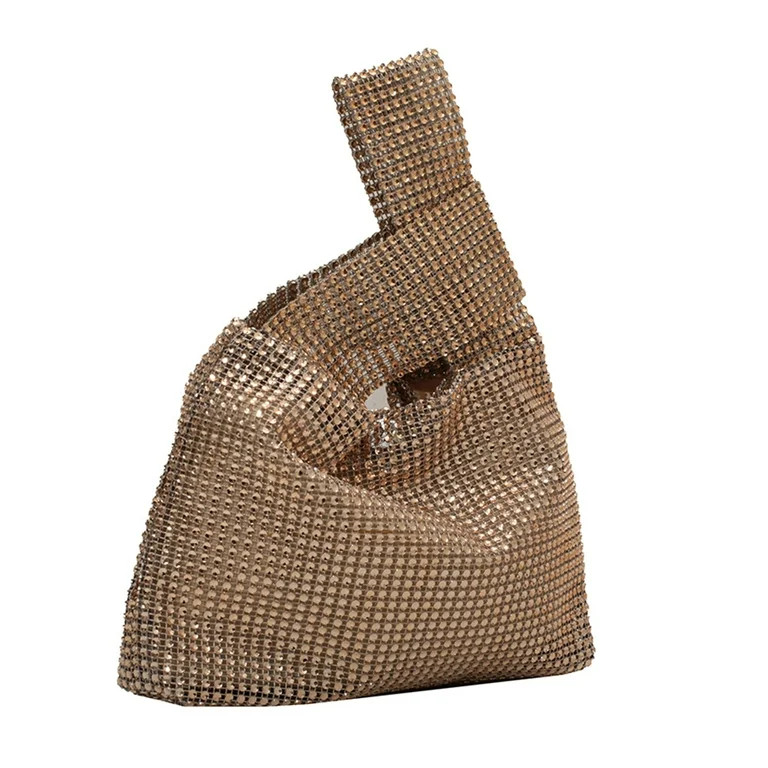 Yucurem Glitter Sequins Rhinestone Handbags, Double Carrying Straps Design Clutch Bag for Dinner ... | Walmart (US)