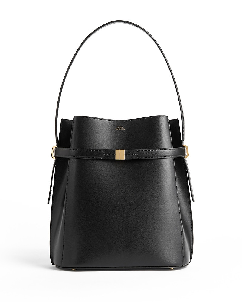 Toteme Belted Smooth Leather Bucket Bag | Bloomingdale's (US)