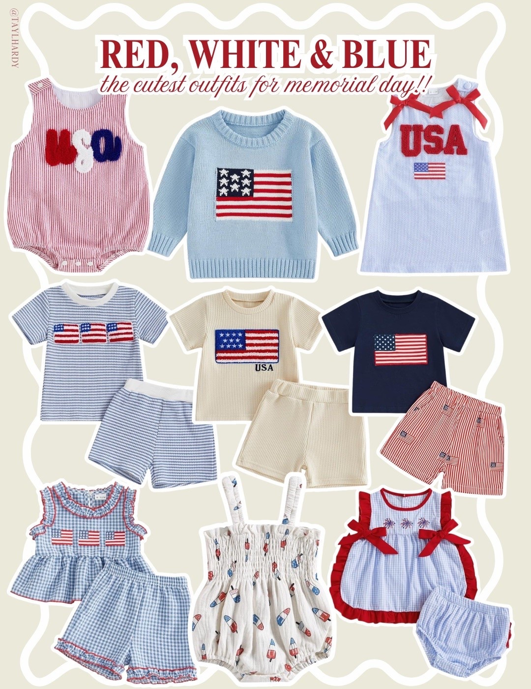 How sweet are these outfits for your local Memorial Day parade!?

#LTKKids #LTKBaby #LTKSeasonal