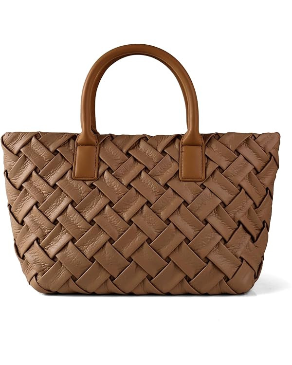 SHARPAD Tote Bag for Women Woven Hobo Handbag Shoulder Bag Satchel Fashion Beach Bag Large Top Ha... | Amazon (US)