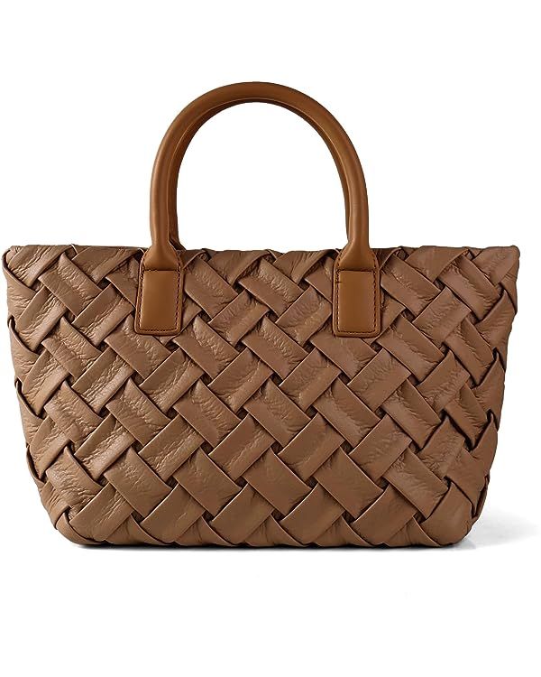 SHARPAD Tote Bag for Women Woven Hobo Handbag Shoulder Bag Satchel Fashion Beach Bag Large Top Ha... | Amazon (US)