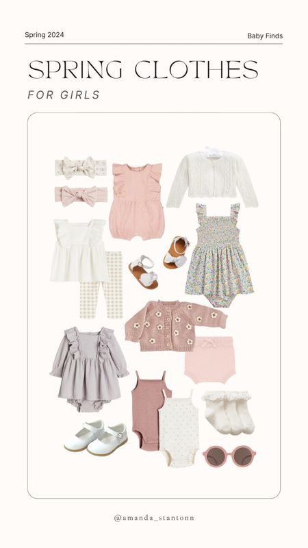 The cutest Spring baby clothes for girls! 🎀

#LTKSpringSale #LTKSeasonal #LTKbaby