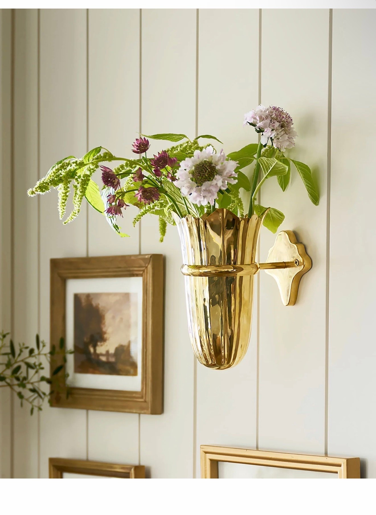 Theresa Wall Mounted Solid Brass Vase

#LTKMothersDay