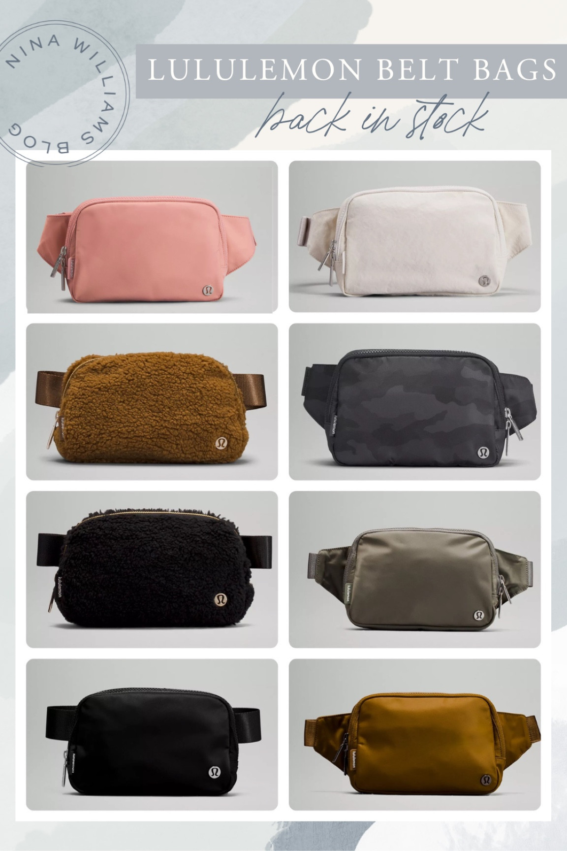 Everywhere Belt Bag 1L *Fleece curated on LTK