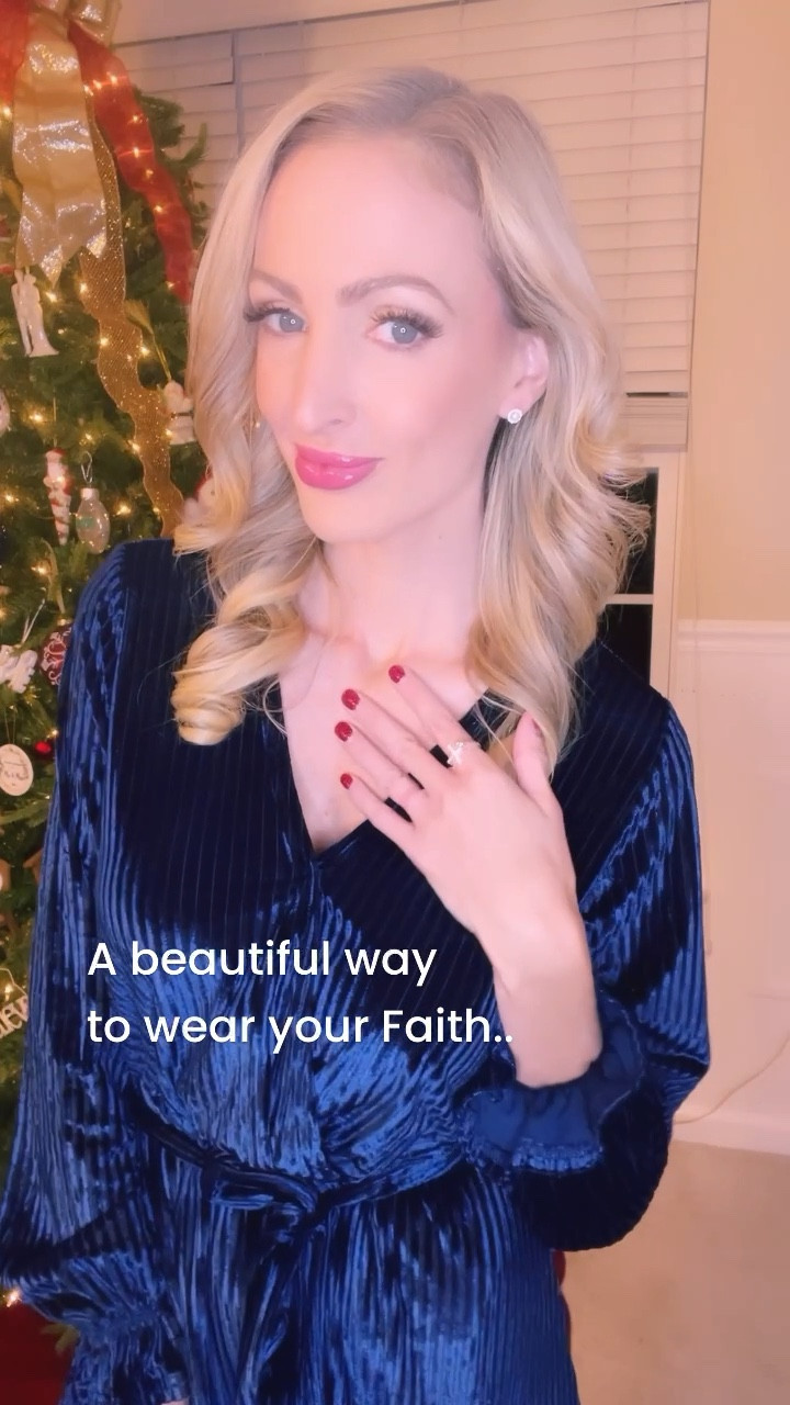 Gift guide
Gift ideas for her
Gifts for her
Jewelry
Christian jewelry
Earrings
Ring
Holiday dress
Christmas dress
Holiday party
Velvet dress
Wedding guest dress
Cocktail dress

#LTKSeasonal #LTKHoliday #LTKU #LTKover40 #LTKstyletip #LTKwedding 

#LTKVideo #LTKfindsunder50 #LTKGiftGuide