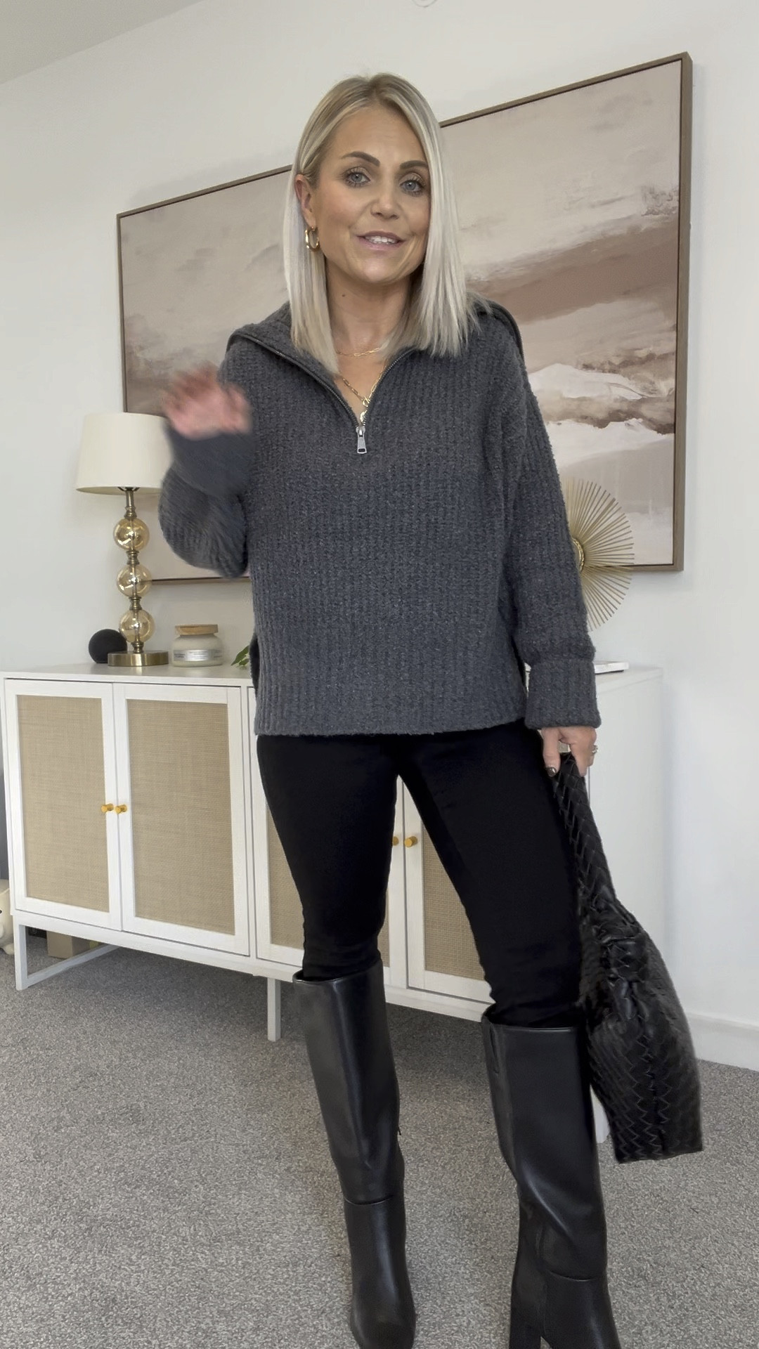 Target Fall Outfit🤎
Absolutely love this sweater, I have it in the cream and so good I had to also grab it in the gray. So soft, and not itchy at all!!

Target fashion, target fashion finds, Target finds, jeans, boots, suede handbag, fall handbags, Target outfit idea, fall outfits, fall style, affordable fashion finds, Target jacket, target sale 

#LTKSeasonal #LTKMidsize #LTKSaleAlert