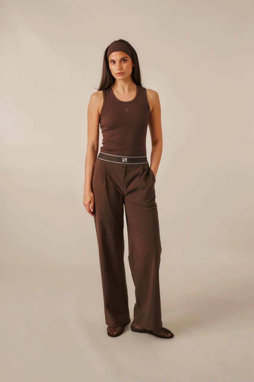 The Everyday Trousers - Espresso | Reasn