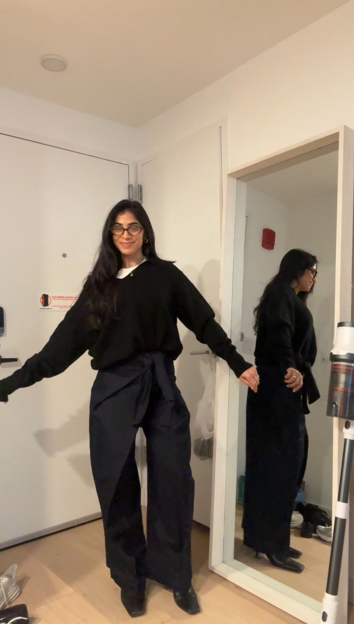 modest corporate outfit