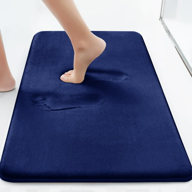 Memory Foam Bath Mat, Large Bathroom Rugs Non Slip, Soft and Comfortable Mat, Water Absorbent Bat... | Walmart (US)