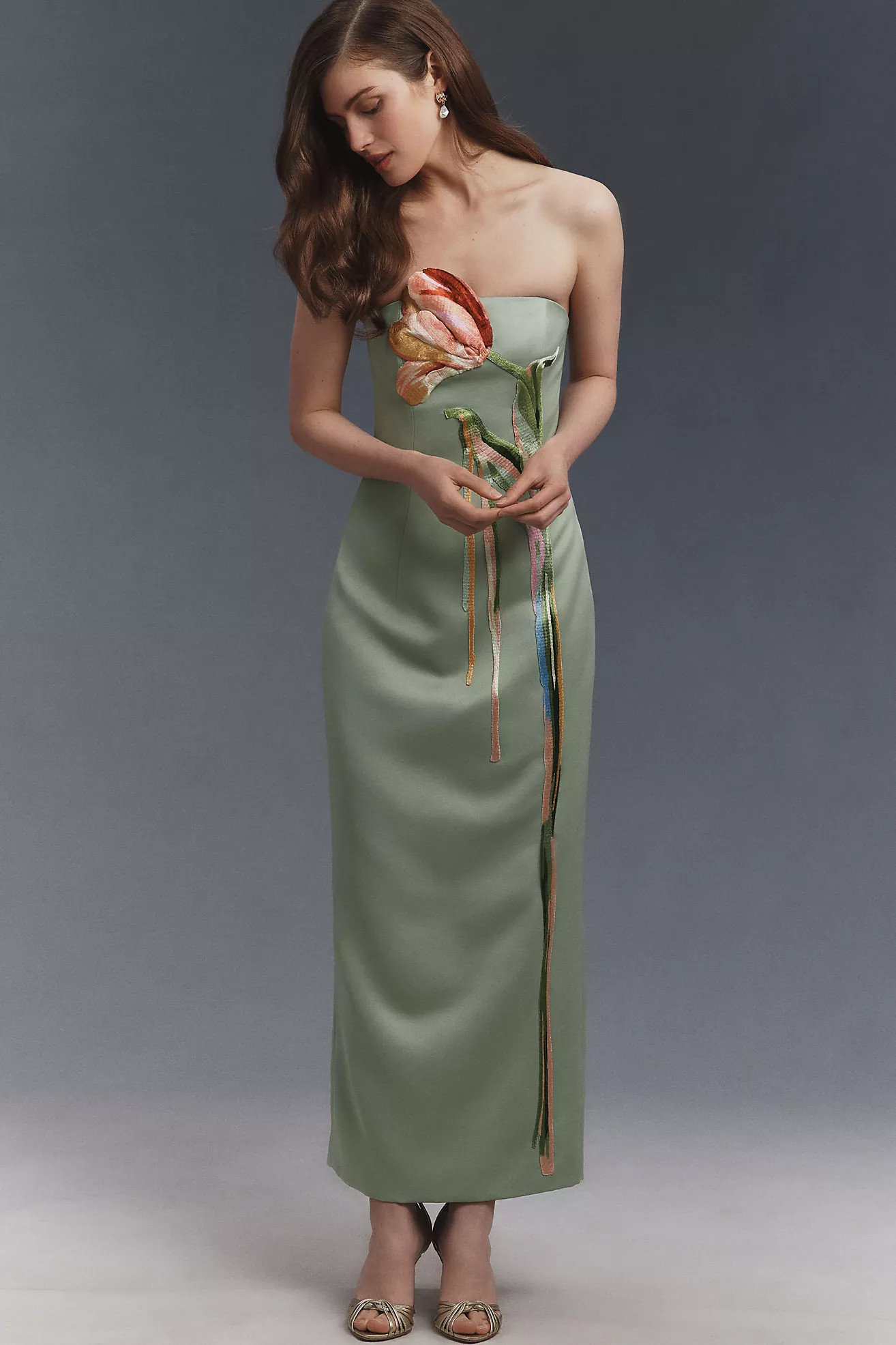 LEO LIN Marilyn Bustier Maxi Dress | Anthropologie (US)