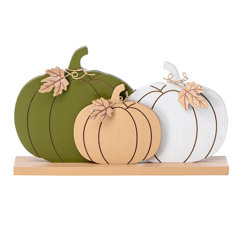 Pumpkin Trio Table Decor, 7x12 | At Home