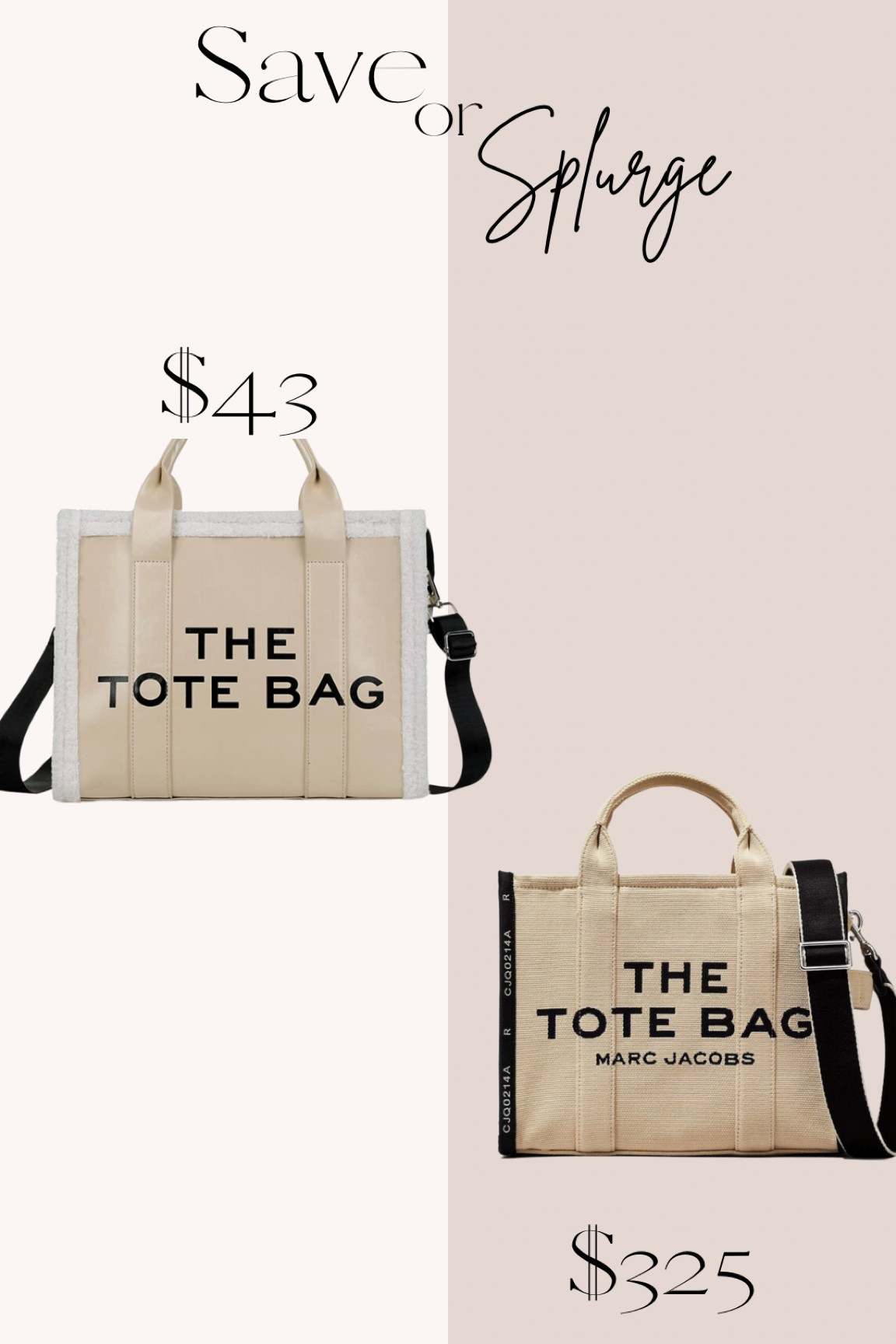 Love these #MarcJacob inspired #Amazon tote bags! I own one in black & am obsessed! Such great savings! 

#LTKSale #LTKFind #LTKitbag