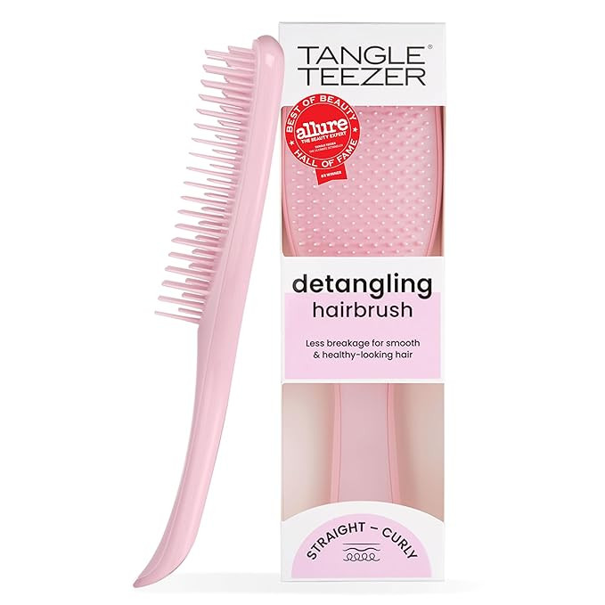 Amazon.com : Tangle Teezer Ultimate Detangler Brush for Wet & Dry Hair, Eliminates Knots & Reduce... | Amazon (US)
