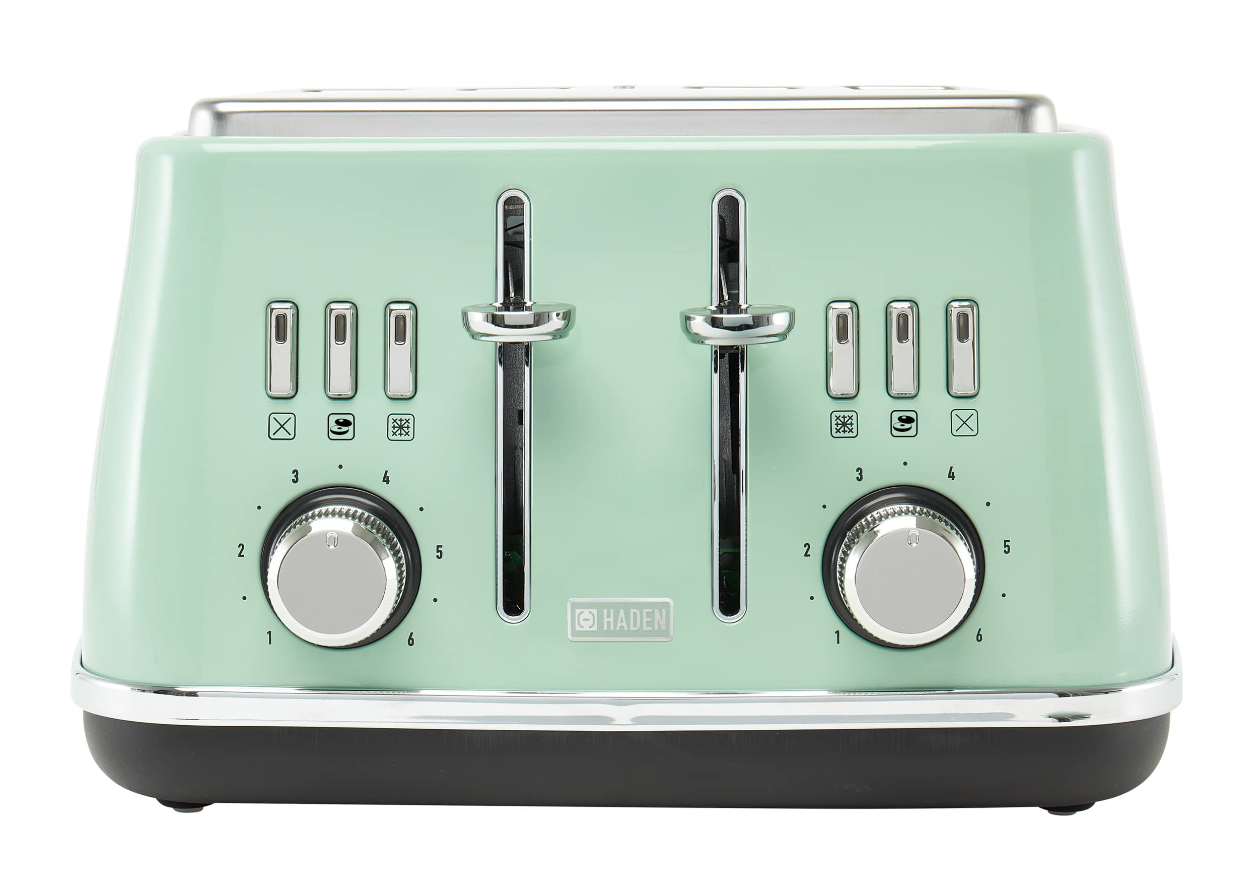 Haden Cotswold 4 Slice Extra Wide Slot Toaster with Cool Touch Exterior, Removable Crumb Tray, an... | Amazon (US)