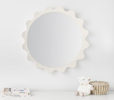 west elm kids x pbk x Sarah Sherman Samuel Wave Mirror | Pottery Barn Kids