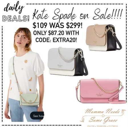 Kate Spade bag on sale today! 

#LTKFindsUnder100 #LTKStyleTip #LTKItBag