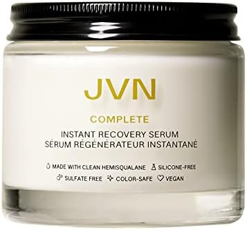 Amazon.com : JVN Instant Recovery Serum, Leave-In Anti Frizz Hair Serum, Repairs Hair & Protects ... | Amazon (US)