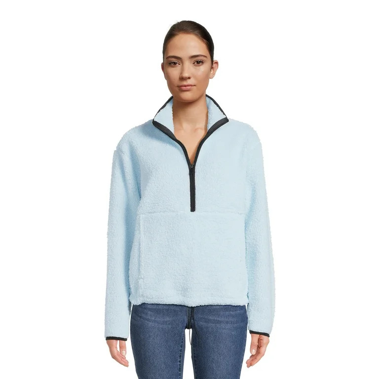 No Boundaries Juniors Plush Pullover, Sizes XS-3XL | Walmart (US)