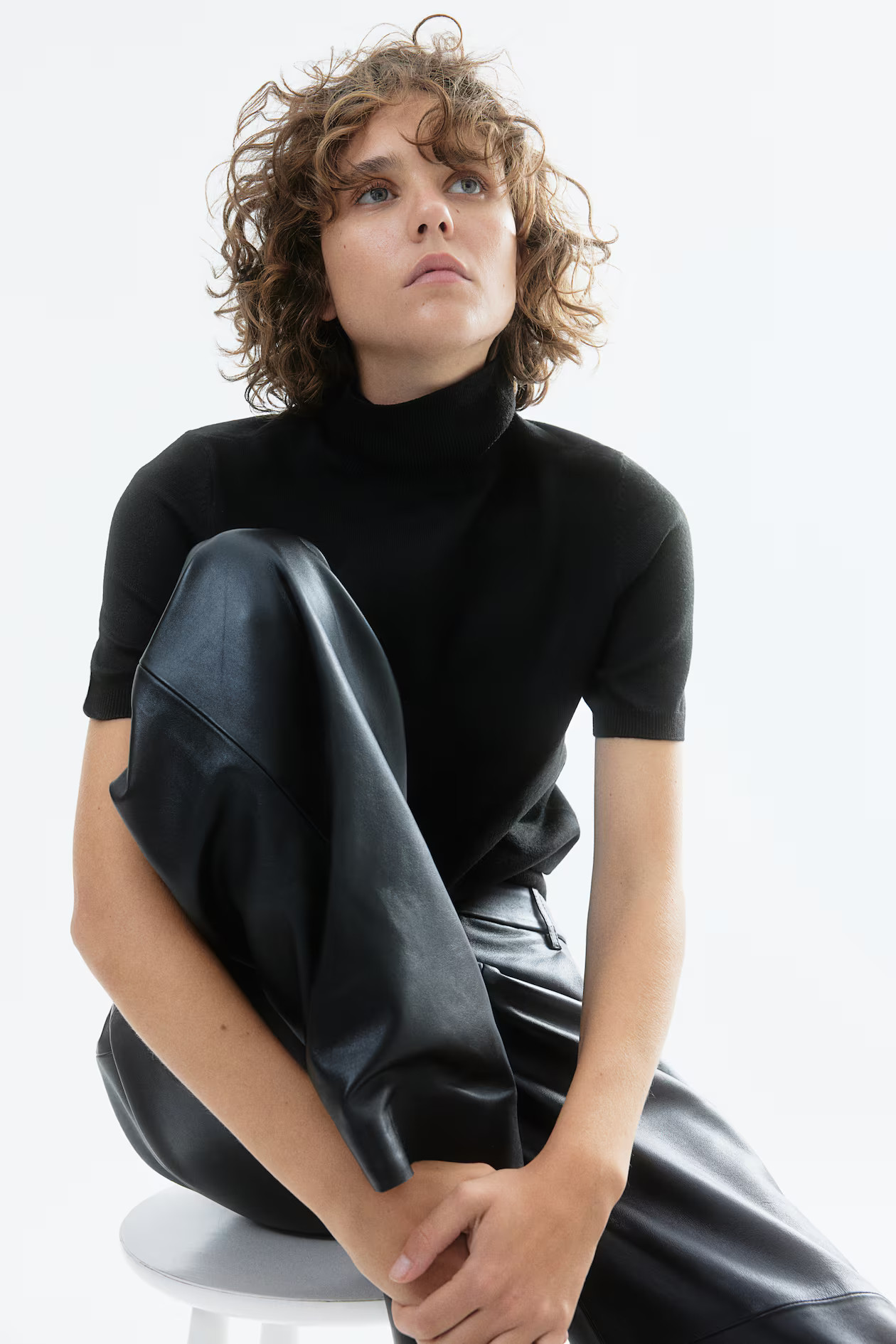 Fine-Knit Turtleneck Sweater | H&M (US + CA)