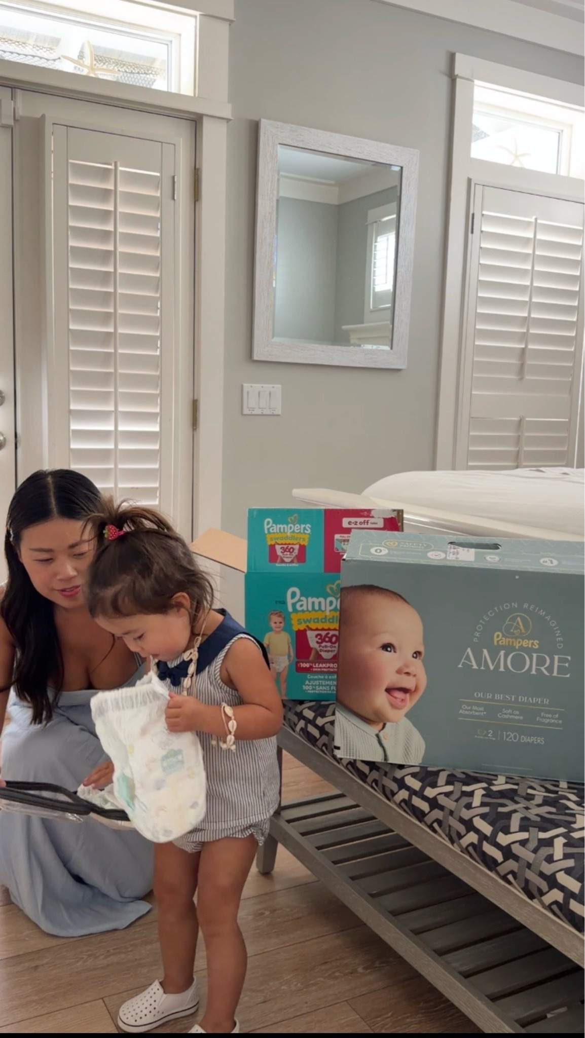 #ad Fourth baby, same mindset: just pack it and go. From sailing-day diaper changes to travel mishaps, I rely on @Target to keep us stocked with the essentials—like Amore diapers (so soft and gentle), @pampersus Swaddlers for leak protection, and UltraClean Wipes. It’s my go-to for stress-free prep (and last-minute saves). Shop at Target and spend $100, get $20 off! #TargetPartner #PartnerYourWay #PampersSwaddlers #AMORE