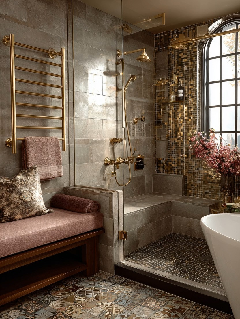 Turn your bathroom into a luxury spa—without a full renovation.

It’s all in the details.

Gold shower fixtures, a statement towel rack, and a towel warmer instantly elevate any space from ordinary to hotel-level elegance.

The warmth of gold against neutral stone creates that rich, calming spa feel—timeless, elevated, and effortlessly beautiful.

Whether you have a small bathroom or a large one, we’ve curated multiple sizes and styles—from sleek towel racks to round and square rainfall showers.

Simple upgrades. Major transformation.

Create your spa moment at home.

#bathroomdecor #luxuryhome #spabathroom #homerefresh 

 #LTKHome