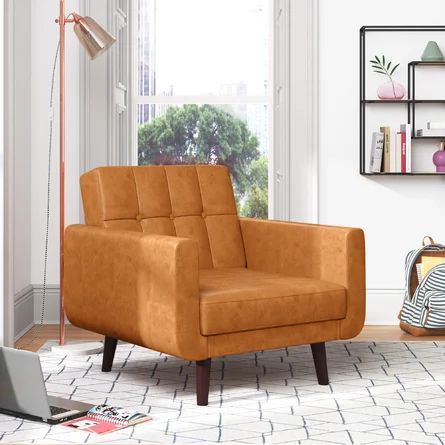 Mercury Row® Teen Gaige 37" W Tufted Armchair | Wayfair | Wayfair North America