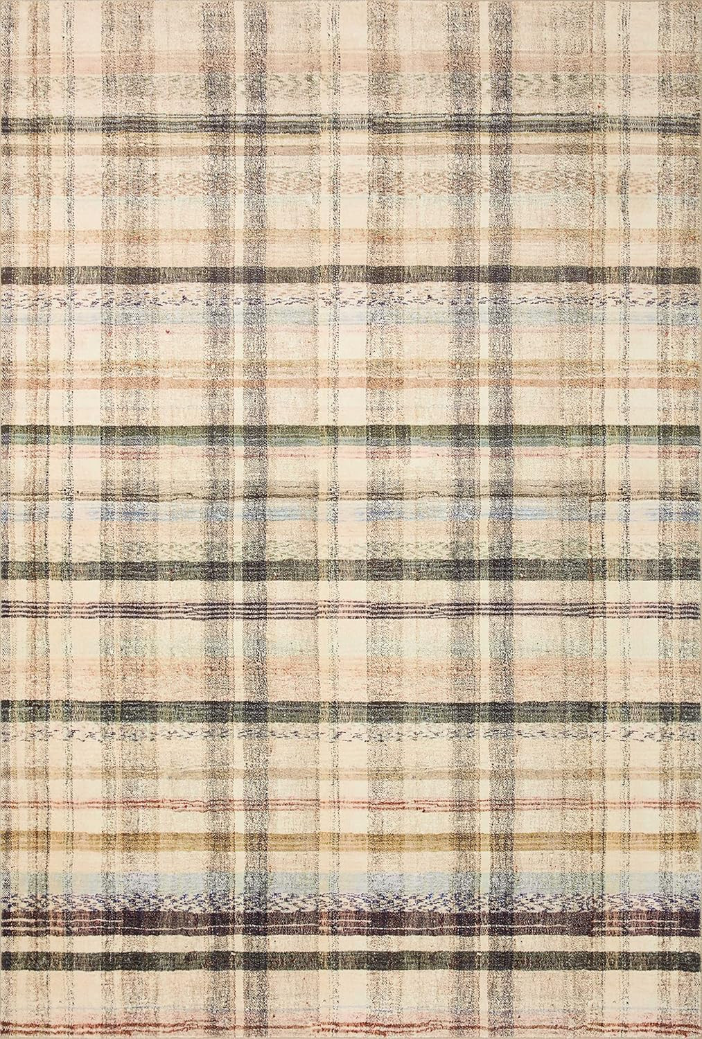 Loloi Chris Loves Julia x Humphrey Ivory/Multi 7'-3" x 9'-3" Area Rug | Amazon (US)