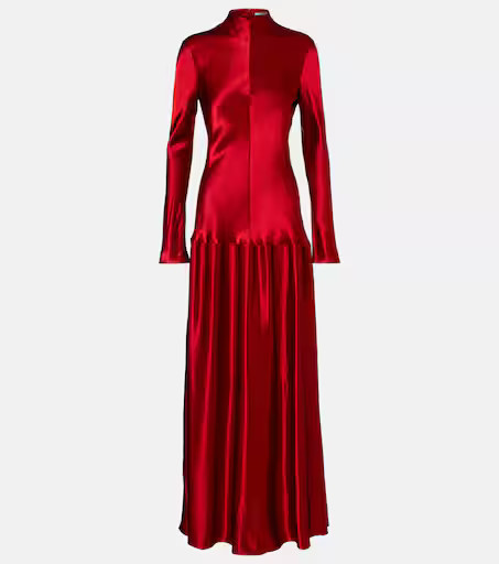 Mila satin maxi dress | Mytheresa (US/CA)