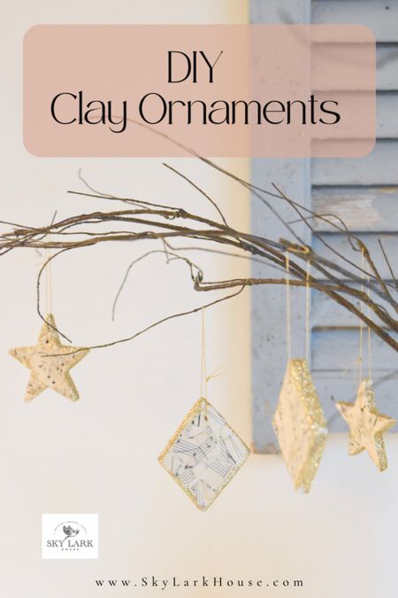 On this blog I shared the process for making these DIY clay ornaments. Here are links for all the supplies .

#LTKhome #LTKSeasonal #LTKHoliday