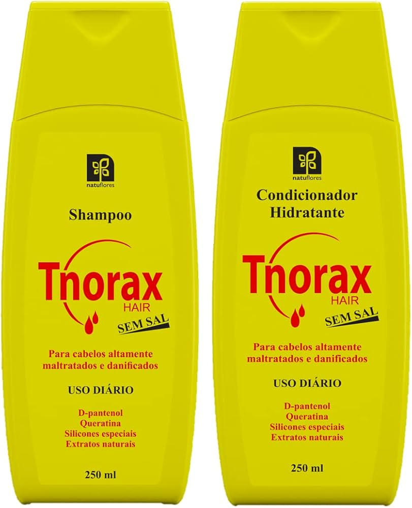 Kit Tnorax Shampoo 250ml E Condicionador 250ml | Amazon (BR)