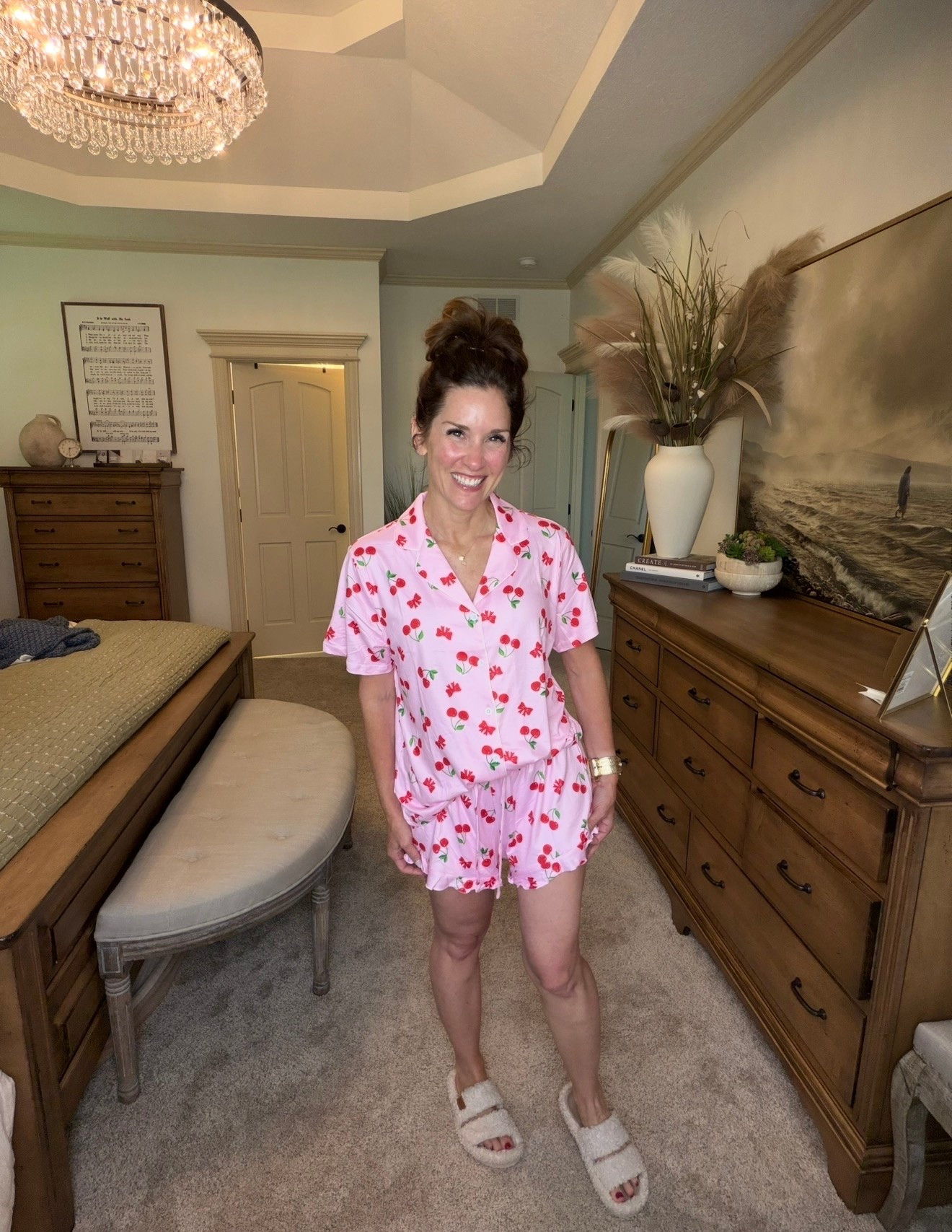 🍒 PJ set with pockets

#LTKOver40 #LTKmorningroutine #LTKHome