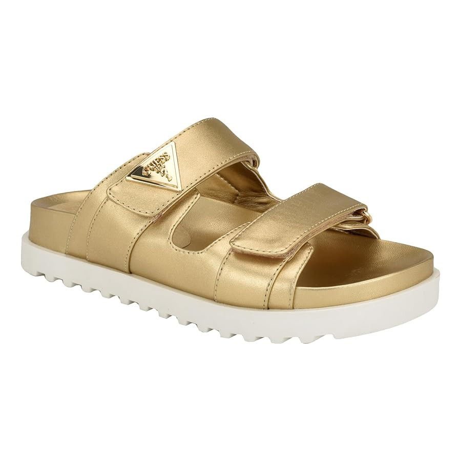 GUESS Women's Fabula Flat Sandal | Amazon (US)