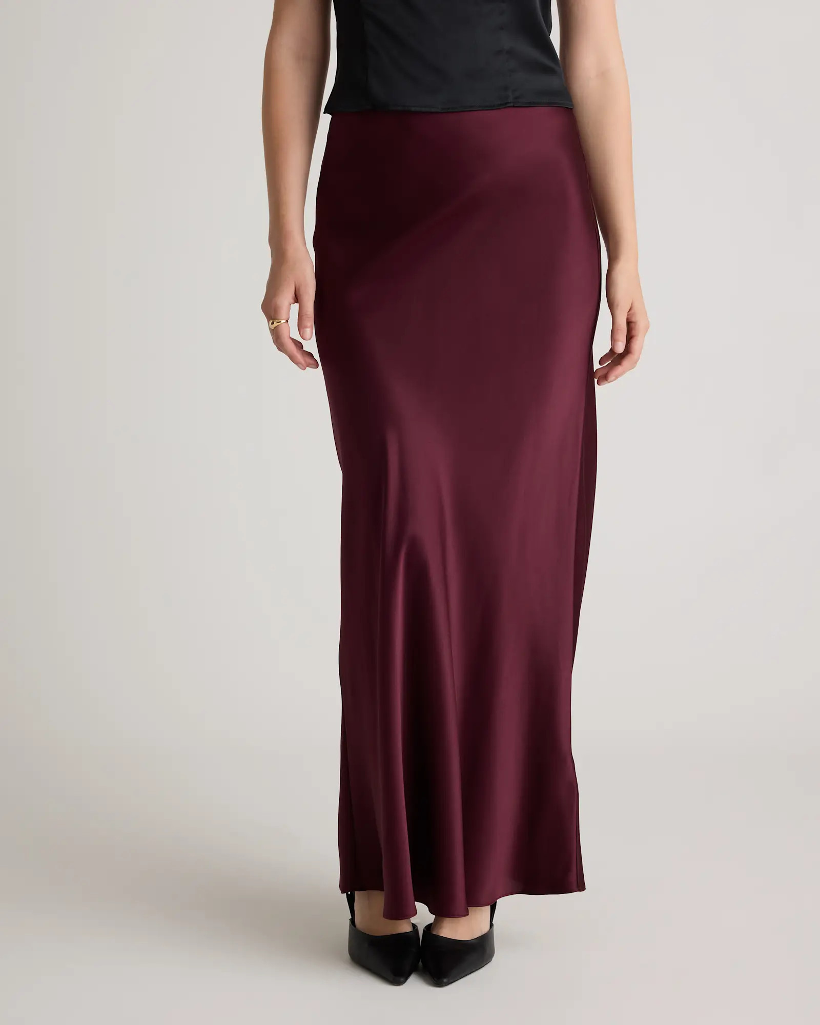 100% Washable Silk Maxi Skirt | Quince