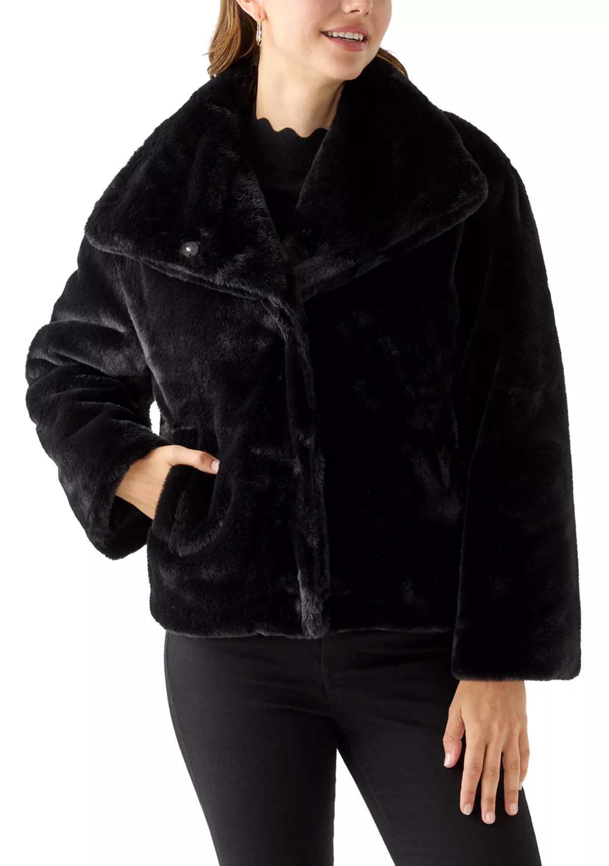 Women's Cozy Fur Coat | Belk