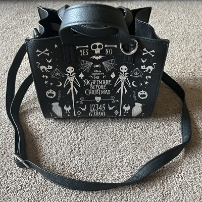 Nightmare Before Christmas Crossbody Satchel Spirit Board Disney Bioworld  | eBay | eBay US