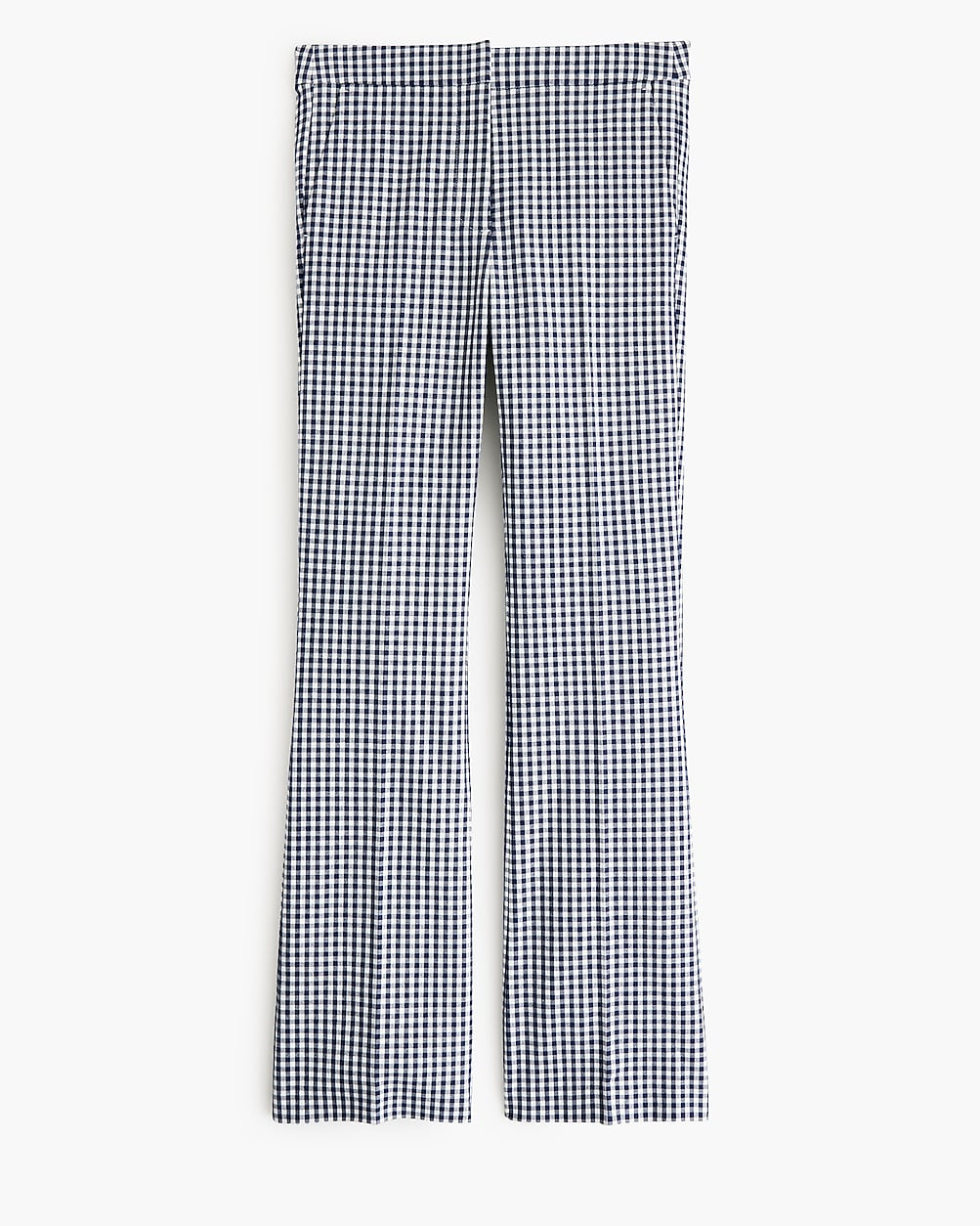 Gingham Nicki flare pant | J.Crew Factory