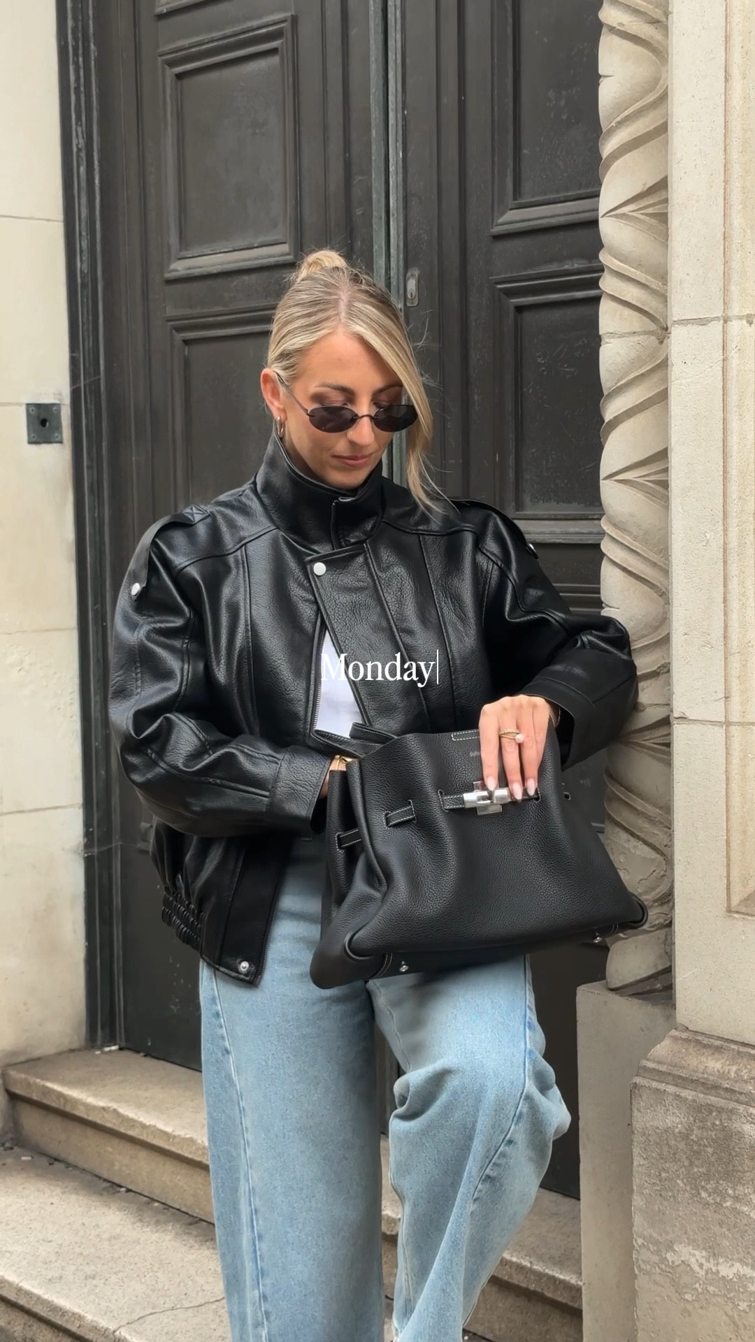 A week of autumn outfits 🍂🖤 

Leather jacket, barrel leg jeans, short trench coat, minimal outfits, white trousers, camel coat 

#LTKuk #LTKstyletip #LTKautumn