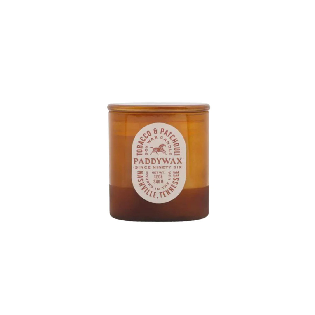 Tobacco & Patchouli Vista Candle | Pink Antlers