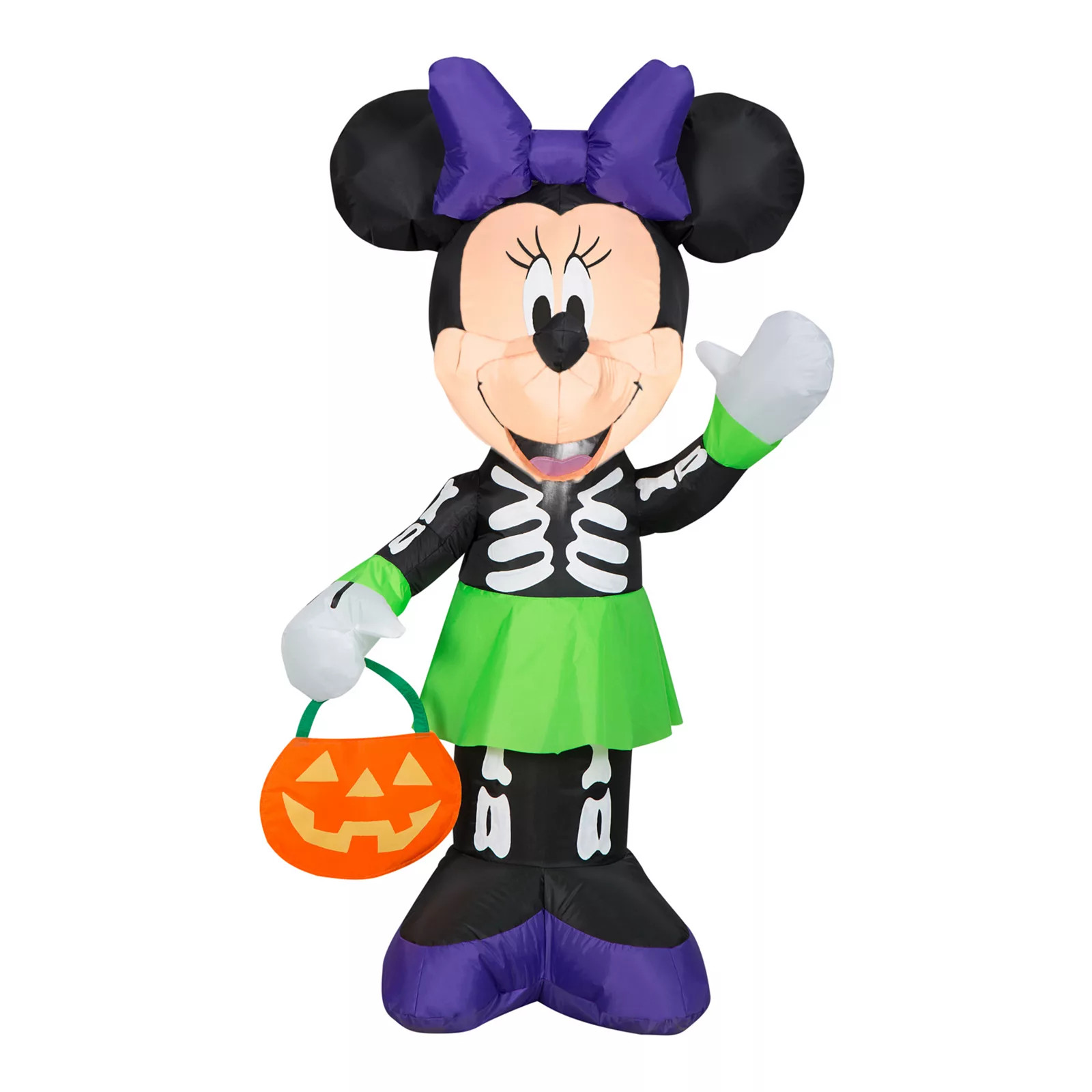 Disney's Minnie Mouse in Skeleton Costume Halloween Inflatable Outdoor Decor, Multi | Kohl's