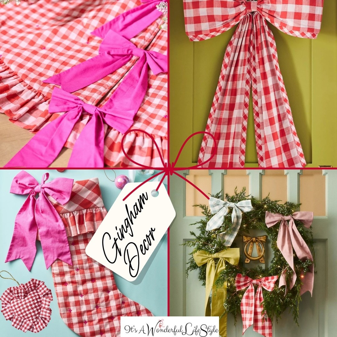 Gingham Galore Christmas Decor 🎄✨
Merry up your holiday home with classic gingham goodness! These festive finds come in several gorgeous colors—perfect for decking your halls in timeless charm. Tap into my shop to see the full collection and bring home these standout pieces from Anthropologie!

#LTKHoliday #LTKHome #LTKSeasonal