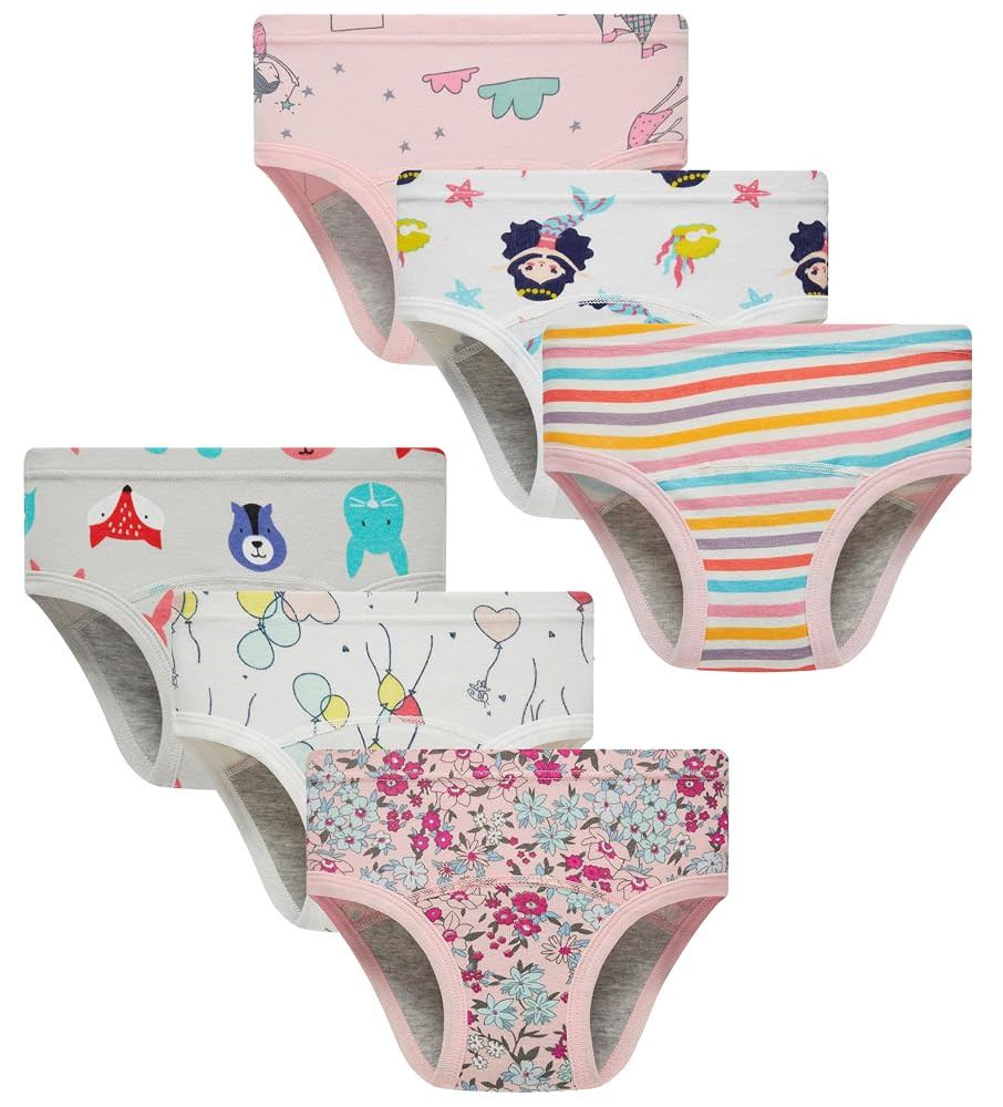 Sladatona Girls Potty Trainer Underwear Toddler Girls Briefs | Amazon (US)