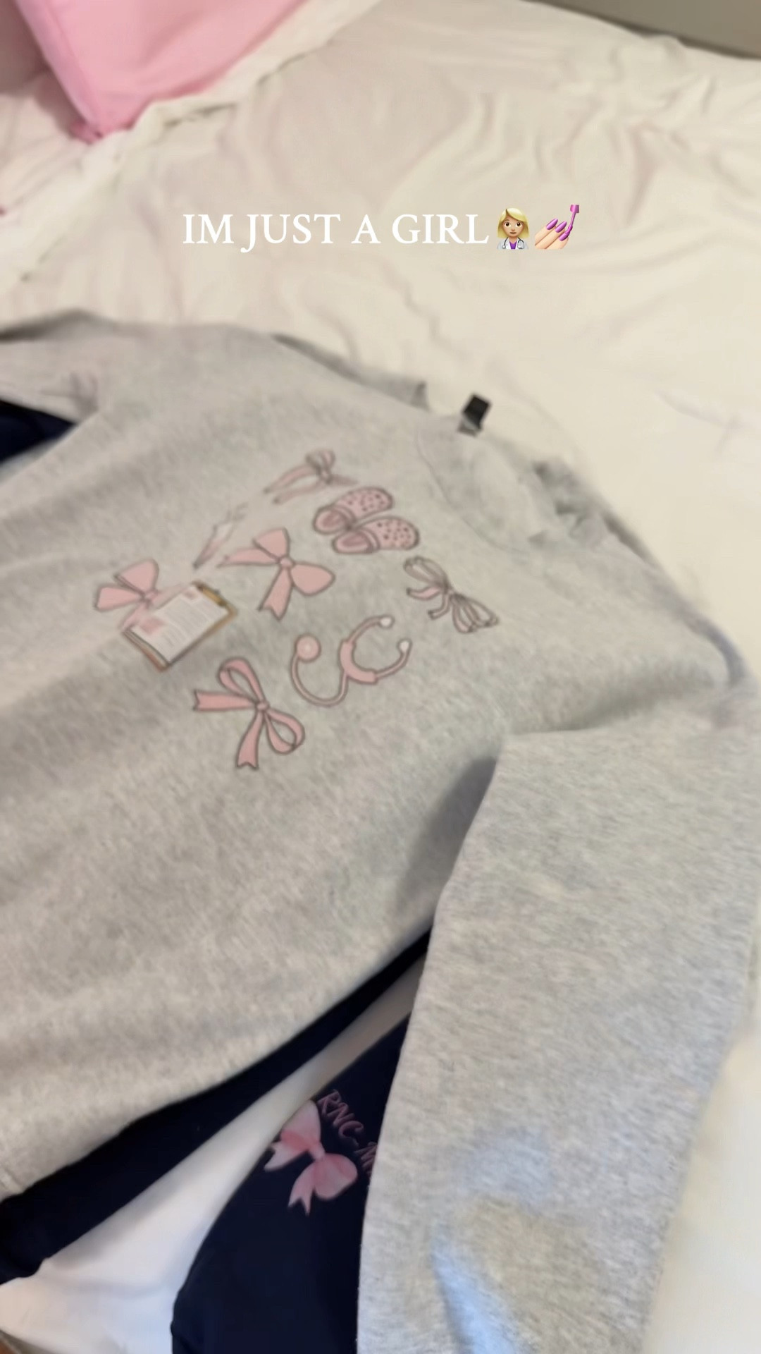 Coquette nursing sweatshirts 

#LTKWorkwear #LTKStyleTip #LTKFindsUnder50